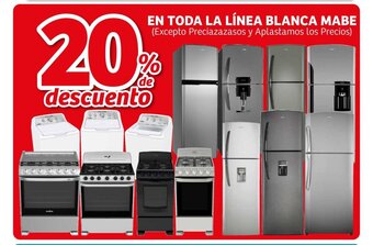 EN TODA LA LÍNEA BLANCA MABE