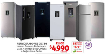 Mega Soriana REFRIGERADORES DE 7 P3 oferta