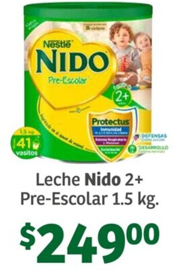 Soriana Súper Nido 2+ Leche Pre-Escolar 1.5 kg. oferta