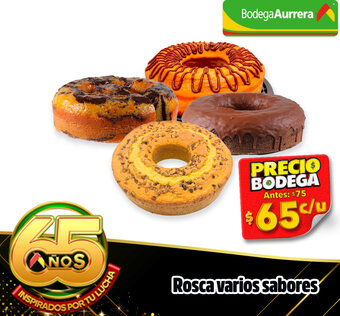 Rosca varios sabores