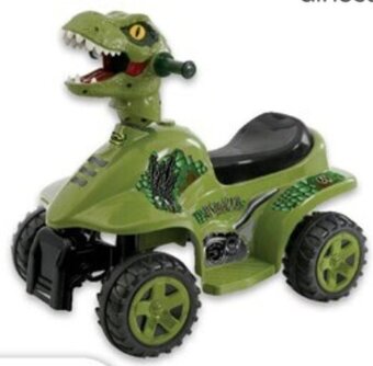 Chedraui Moto triciclo dinosaurio oferta