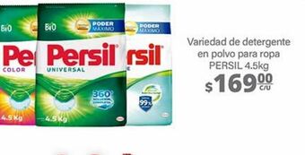 La Comer Detergente en polvo para ropa persil 4,5kg oferta
