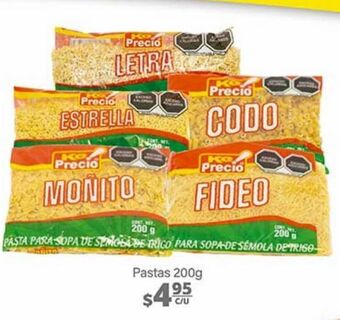 Pastas ke precio 200g