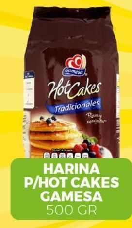 Merco Harina hot cakes gamesa 500 gr oferta