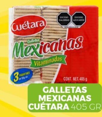 Merco Galletas cuetara mexicanas 405 gr oferta