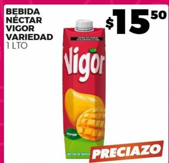Merco Bebida nectar vigor variedad 1l oferta