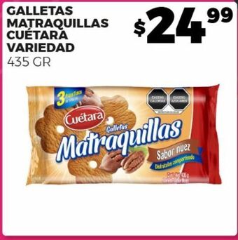 Merco Galletas cuetara matraquillas 435 gr variedad oferta