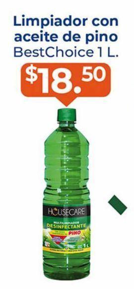 Limpiador con aceite de pino best choice 1l