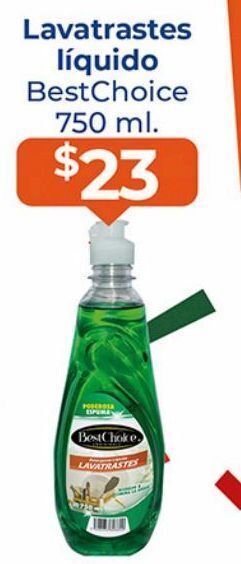 Lavatrastes líquido best choice 750ml