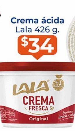 Tiendas Neto Crema ácida lala 426g oferta