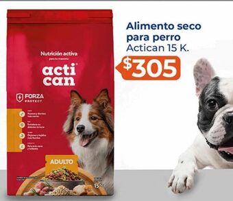 Tiendas Neto Alimento seco para perro actican 15kg oferta