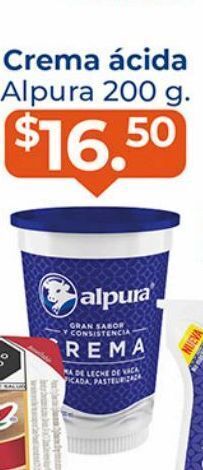 Crema ácida alpura 200g