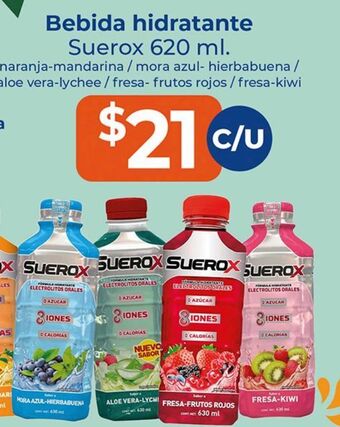 Tiendas Neto Bebida hidratante suerox 620ml oferta