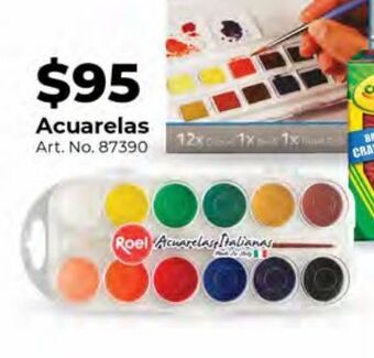 Office Depot Acuarelas oferta