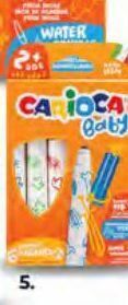 Plumones 6 pzas
