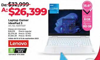 Office Depot Laptop lenovo oferta