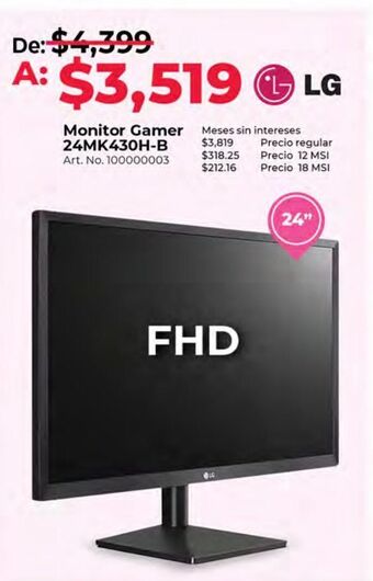 Monitor lg