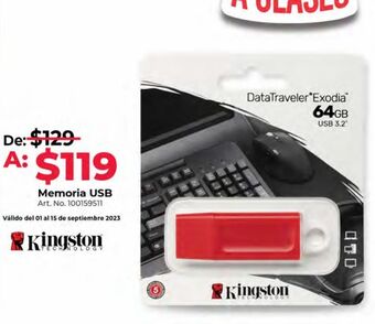 Memoria usb kingston