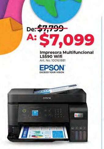Office Depot Impresora multifunción epson oferta