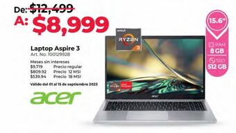 Laptop acer