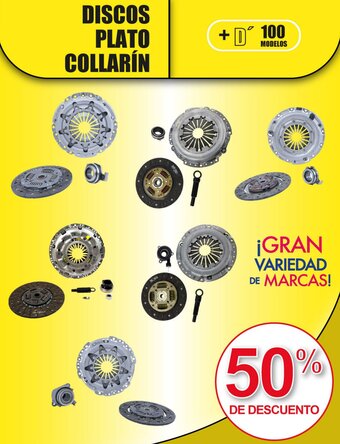 DISCOS PLATO COLLARÍN