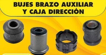 BUJES BRAZO AUXILIAR Y CAJA DIRECCIÓN