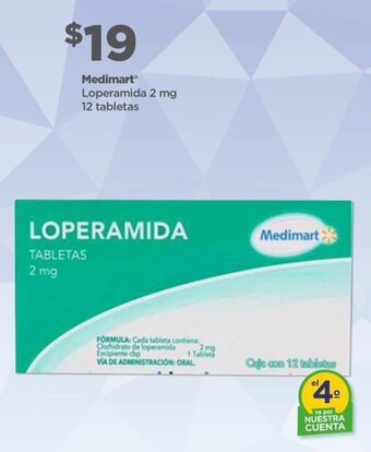 Medimart Loperamida 2 mg