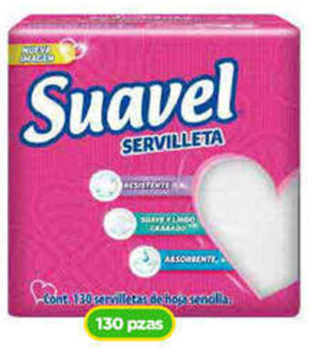 Suavel Servilleta 130 pzas