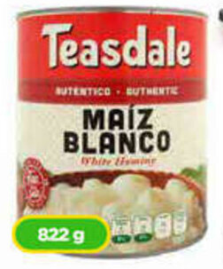 Teasdale Maíz Blanco 822g