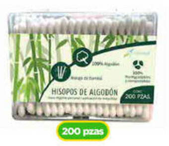 Bodega Aurrerá HISOPOS DE ALGODÓN 200 pzas oferta