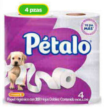 Pétalo 4 pzas