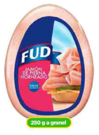 Bodega Aurrerá FUD JAMON DE PIERNA HORNEADO 250g oferta