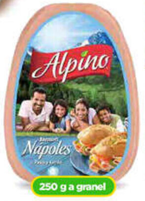 Bodega Aurrerá Alpino Napoles 250g oferta