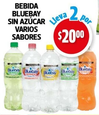 Farmacias Guadalajara BEBIDA BLUEBAY SIN AZÚCAR oferta