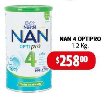Farmacias Guadalajara NAN 4 OPTIPRO 1.2 Kg oferta
