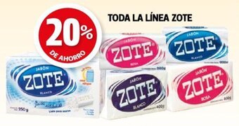 Farmacias Guadalajara TODA LA LÍNEA ZOTE oferta