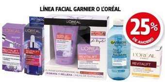 Farmacias Guadalajara LÍNEA FACIAL GARNIER O L'ORÉAL oferta
