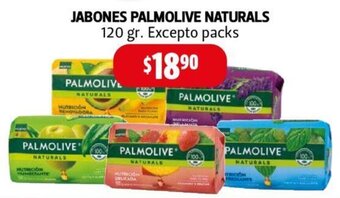 Farmacias Guadalajara JABONES PALMOLIVE NATURALS 120 gr. oferta