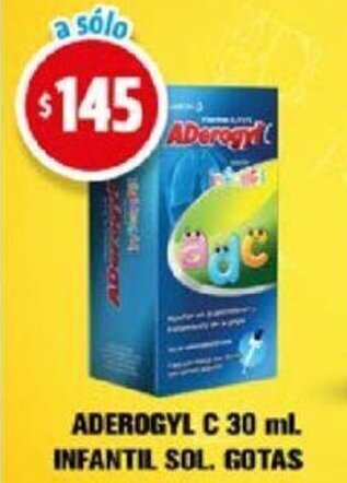 Farmacias Guadalajara ADEROGYL C 30 ml. oferta