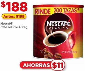 Bodega Aurrerá Nescafé Café soluble 400 g oferta
