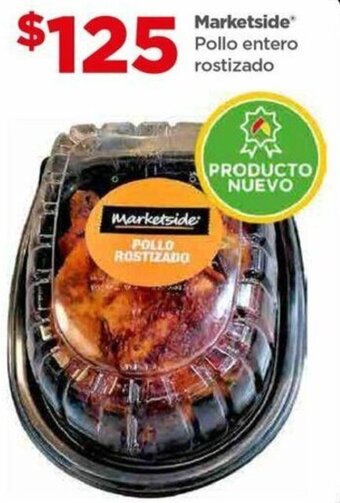 Bodega Aurrerá Marketside Pollo entero rostizado oferta
