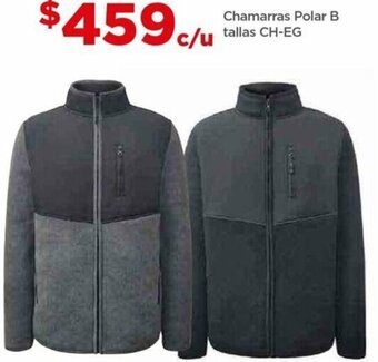 Bodega Aurrerá Chamarras Polar B tallas CH-EG oferta