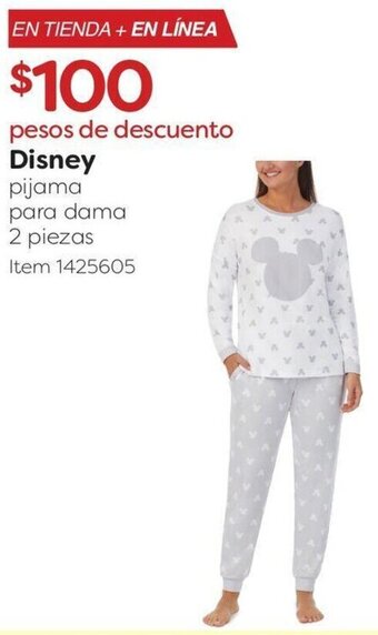 Costco Disney pijama para dama 2 piezas oferta