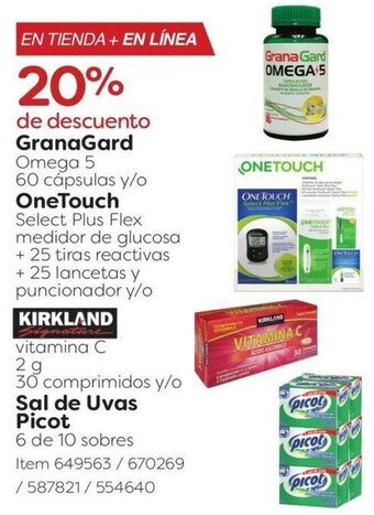 Costco GranaGard Omega 5 60 cápsulas y/o oferta