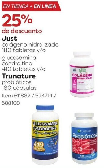 Costco Just colágeno hidrolizado 180 tabletas y/o oferta