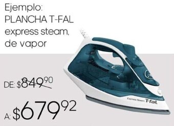 Woolworth PLANCHA T-FAL express steam, de vapor oferta