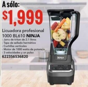 City Club NINJA Licuadora profesional 1000 BL610 2.1L oferta