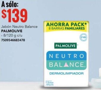 City Club PALMOLIVE Jabón Neutro Balance 120g oferta