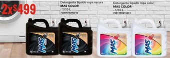 City Club MAS COLOR Detergente líquido ropa oscura 1/10L oferta
