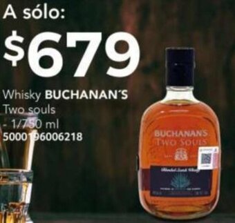 BUCHANAN'S Whisky Two souls 1/750ml